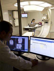 Adult and pediatric cancer patients with a variety of complex tumors receive an innovative form of radiation therapy at the S. Lee Kling Center for Proton Therapy.